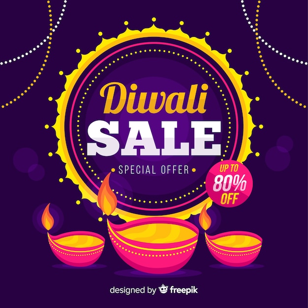 Venta de diwali plano con oferta especial