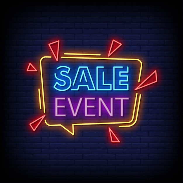 Venta Evento Letreros de Neón Estilo Texto