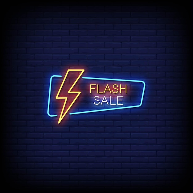 Venta flash letreros de neón estilo texto