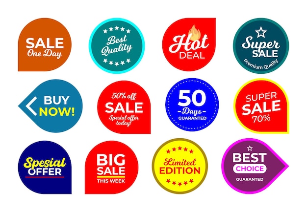 Venta de insignias de calidad Rondo cien por ciento asegurado insignia de etiqueta pegatina precio exclusivo premium