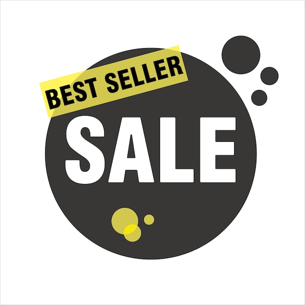 venta mejor vendedor icono vector ilustración símbolo