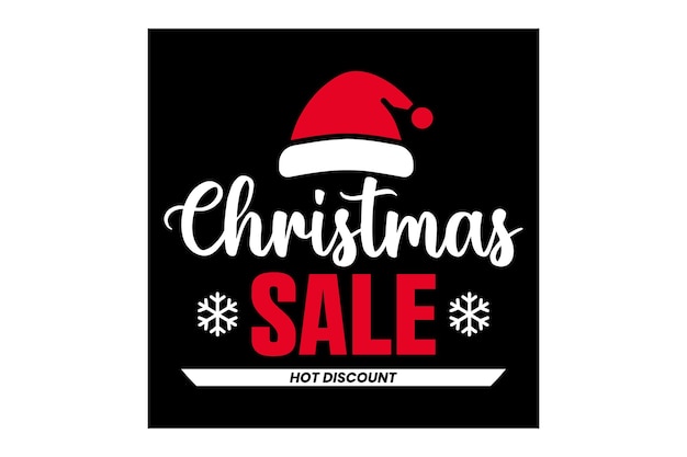 Venta de Navidad Descuento promocional Oferta de comercio electrónico Diseño Símbolo de marketing