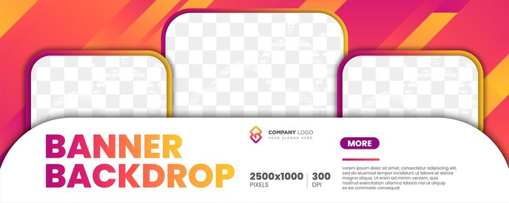 Venta de negocios y fondo de Facebook plantilla de diseño de banner abstracto