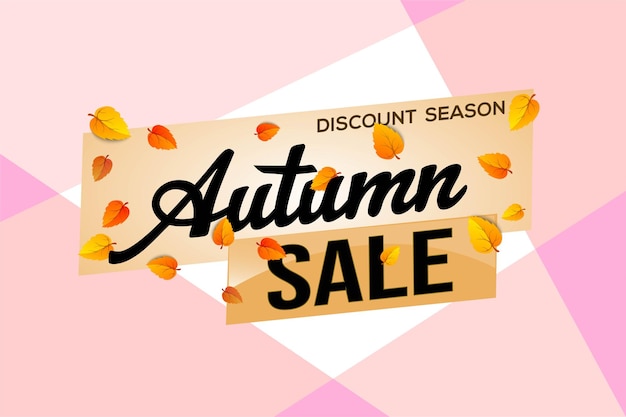venta de otoño palabra concepto de texto icono logotipo signo símbolo vector nota mega estilo de compras para el uso aterrizaje