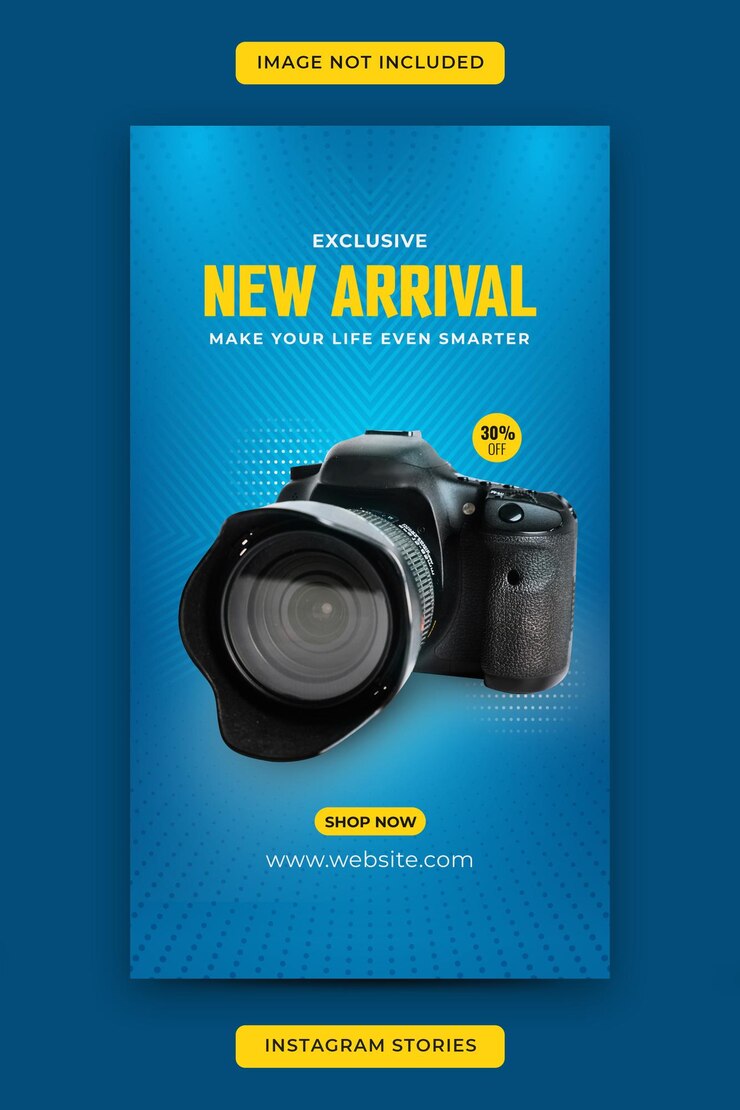 Venta de productos de historias de instagram de gadgets y banner promocional Adecuado para historias de redes sociales