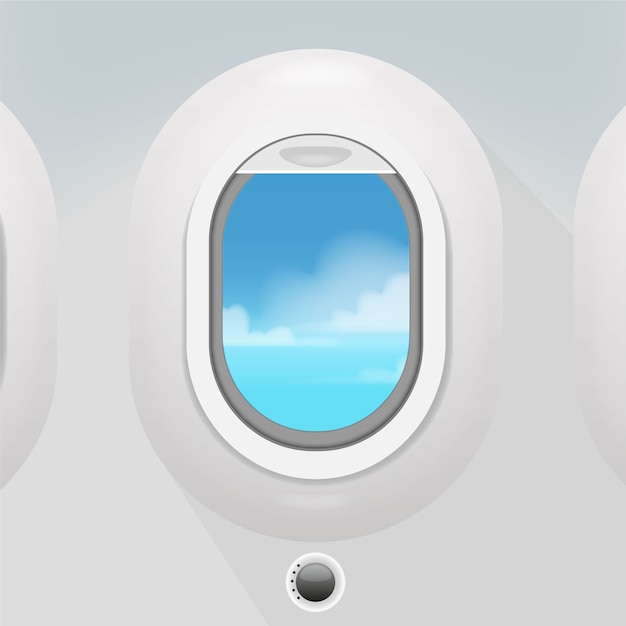 Ventana del avión