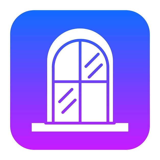 una ventana con un fondo azul y púrpura con un borde azul y rosa