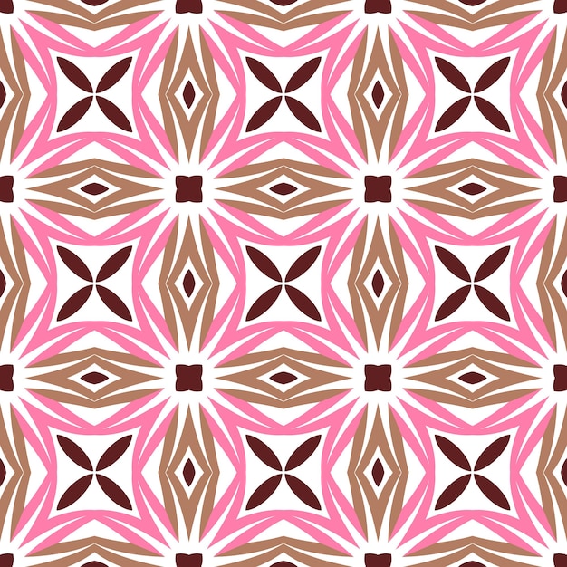 Ventana de vidrio pintado patrón sin costura Fondo mandala de vidrio pintado patrón de medallón de mosaico ilustración de stock vectorial