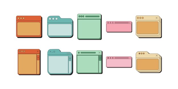 ventanas retro