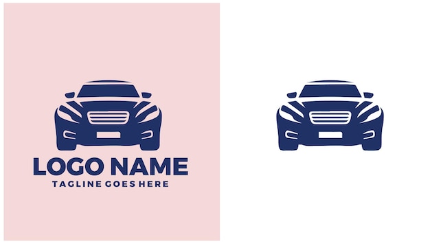 Ventas de automóviles Ventas de vehículos Venta minorista de automóviles Ilustración de diseño de logotipo único