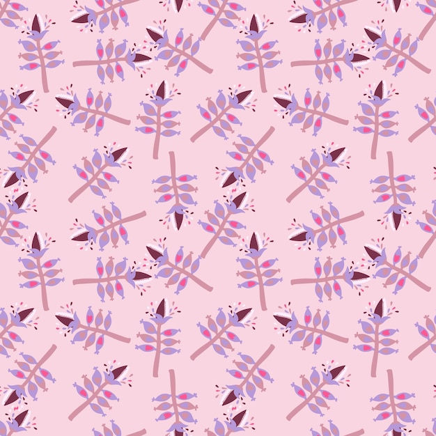 Venus atrapamoscas flor de patrones sin fisuras Adorno floral botánico contemporáneo Plantas extrañas fondo de pantalla sin fin