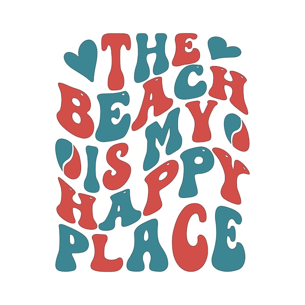 Verano Retro SVG Diseño verano retro vintage playa svg flor verano svg lindo colorido lluvia