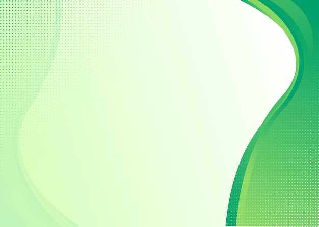 Verde y blanco Fondo con forma de gradiente amarillo