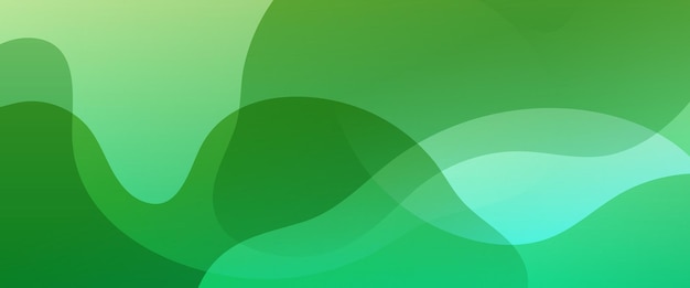 Verde y blanco vector minimalista simple gradiente moderno estandarte abstracto con formas geométricas Para estandartes de sitios web carteles de folletos tarjeta de folleto y portada