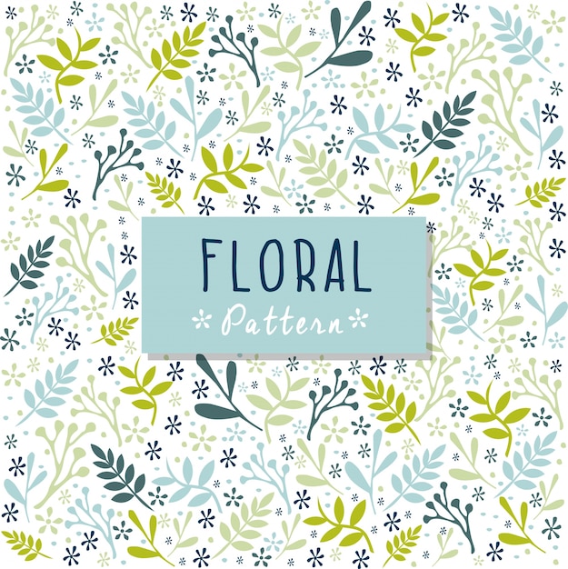 Verde floral