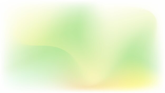 Verde Pastel Amarillo Abstracto Minimalista Colorido Estético Gradiente Desdibujado Fondo Banner Fondo