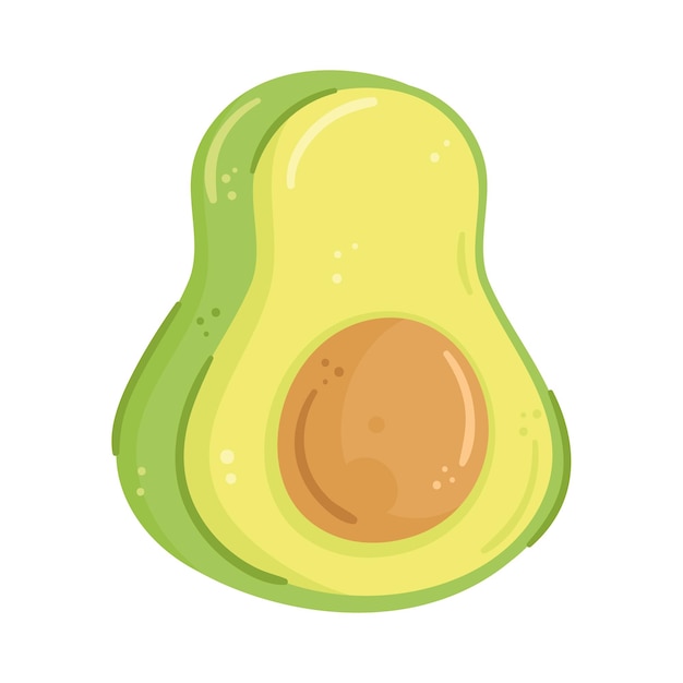 verdura fresca de aguacate