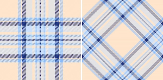 Verificación de antecedentes a cuadros de textiles de textura transparente con un vector de tela de patrón de tartán