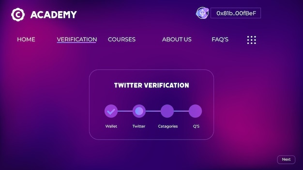 Verificación de firma WEB 3