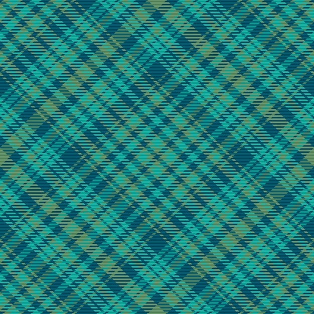 Verificación de textura sin costura Patrón de fondo a cuadros Vector tela textil tartán