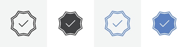 verificar el uso del conjunto de vectores de iconos para la interfaz de usuario web o la aplicación