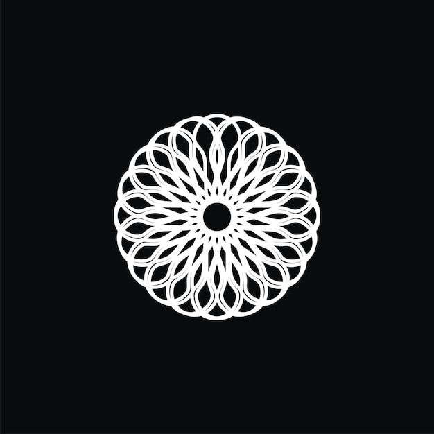 versión del diseño del logotipo del monograma