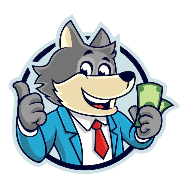 Versión de wolf cash badge