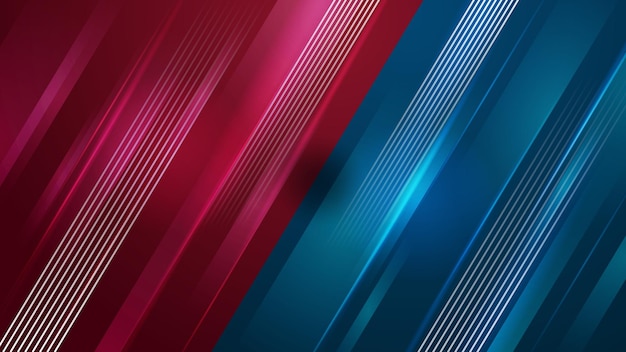 Versus fondo azul contra rojo rojo contra azul fondo de lucha