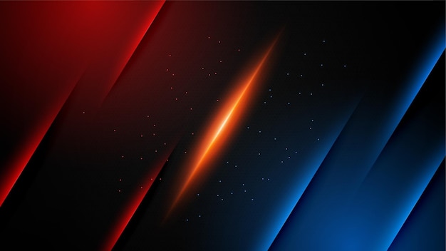 Versus vs fondo con color degradado de medio tono de luz azul y roja para el juego batalla lucha competencia partido deporte concurso equipo campeonato combate duelo torneo y efecto 3d