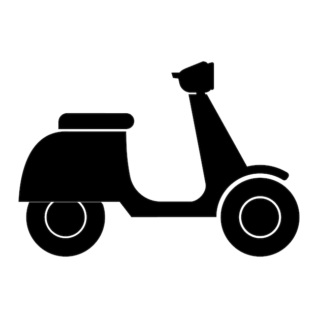 Vespa icono vector