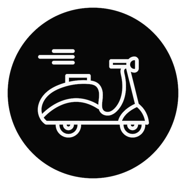 Vespa ilustración vectorial