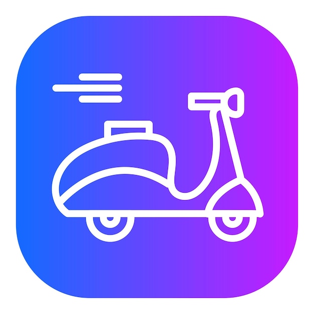 Vespa ilustración vectorial