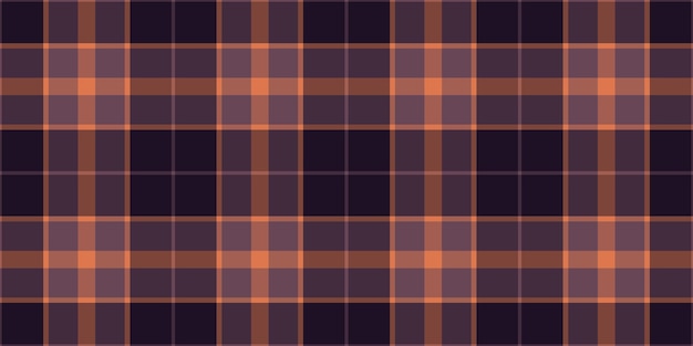 Vestido de textura sin costuras de comprobación de imagen de tartan textil a cuadros de patrón vectorial femenino fondo de tela en colores rojos y oscuros