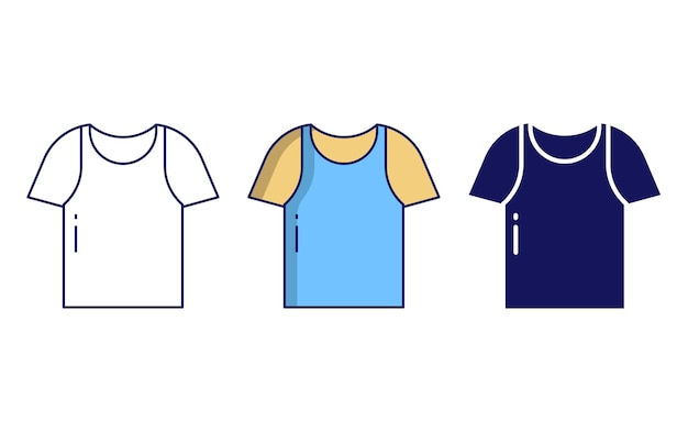 vestido, vector, icono