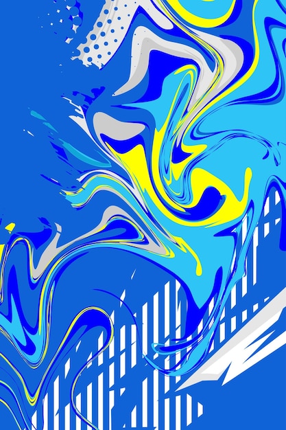 Vestidos deportivos equipo de fútbol camiseta de fútbol sublimación en la plantilla vectorial de color azul EPS 10