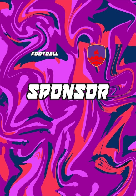 Vestidos deportivos de fútbol jersey diseño de patrón de sublimación gradiente de fondo gurunge