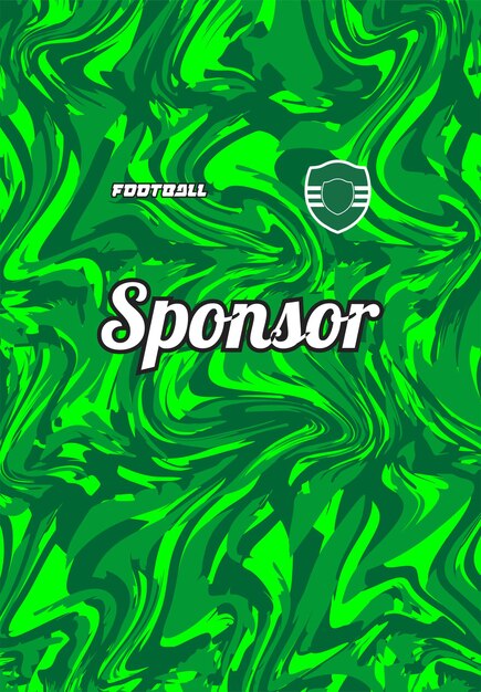 Vestidos deportivos de fútbol jersey diseño de patrón de sublimación gradiente de fondo gurunge