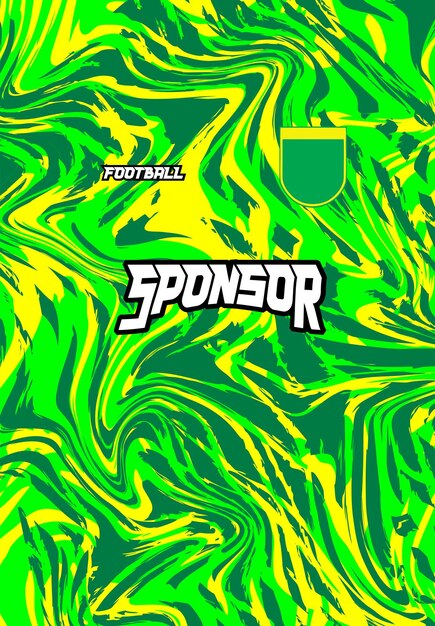 Vestidos deportivos de fútbol jersey diseño de patrón de sublimación gradiente de fondo gurunge