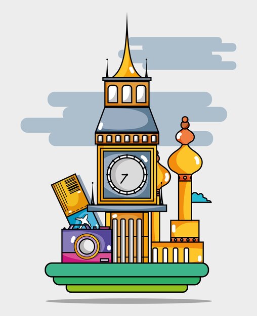 Viajar a los países de vacaciones para visitar