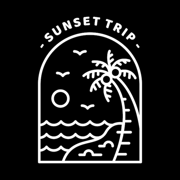 Viaje al atardecer