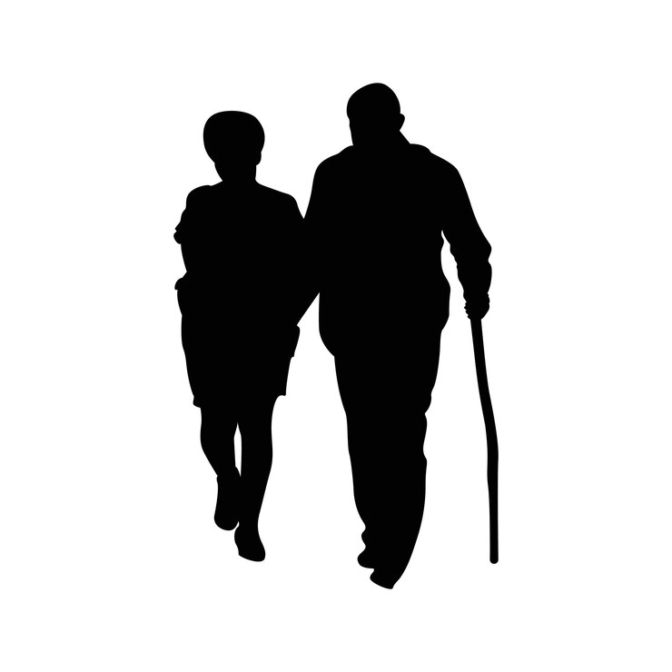 Viaje juntos La pareja de excursionistas