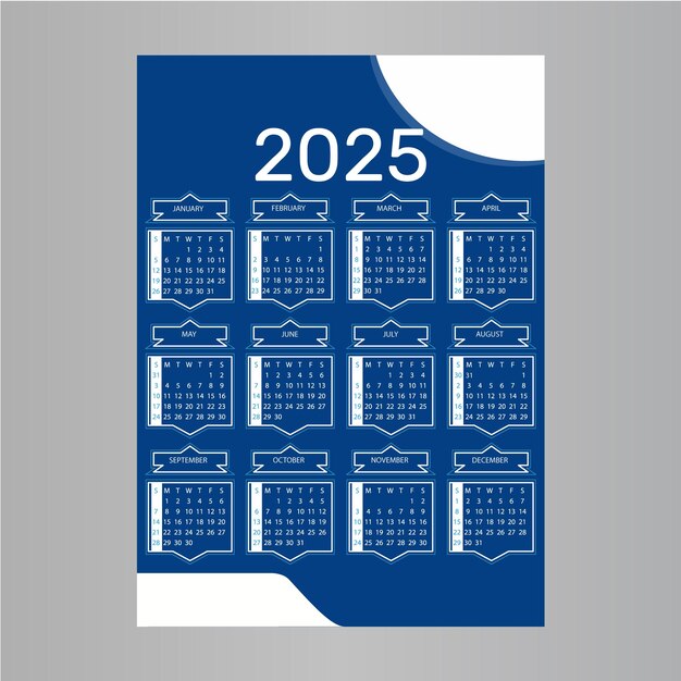 Viaje a través de 2025 un año en el arte Momentos de tiempo el 2025 calendario visual esencia del tiempo el 2025