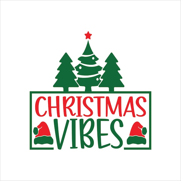 Vibraciones navideñas SVG