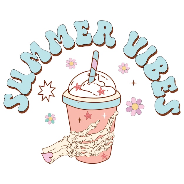 Las vibraciones de verano SVG Tropical SVG Vida de playa SVG Árbol de coco SVG Palma SVG Océano Olas SVG