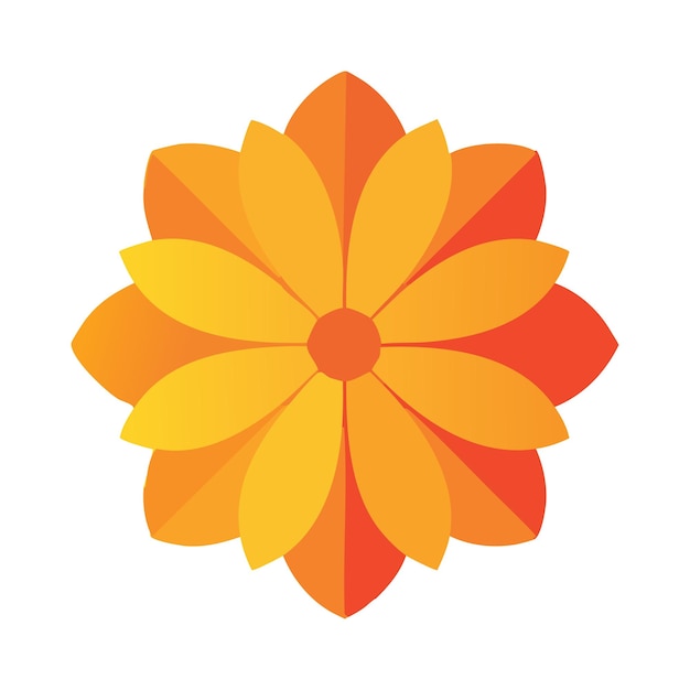 Vibrant Floral Vector diseña flores editables de primera calidad para obras de arte modernas