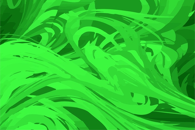 Vibrant Green Swirl Abstract Fondo para proyectos con temas de la naturaleza