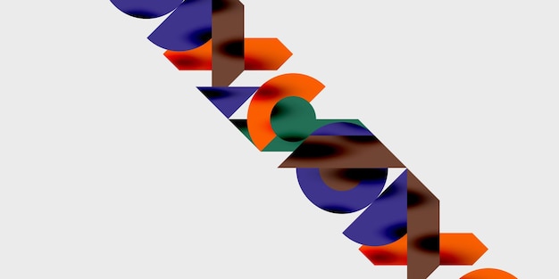 Vibrantes círculos de fondo abstractos con gradientes suaves que crean un diseño dinámico y moderno Ideal para proyectos creativos de tecnología o temas contemporáneos