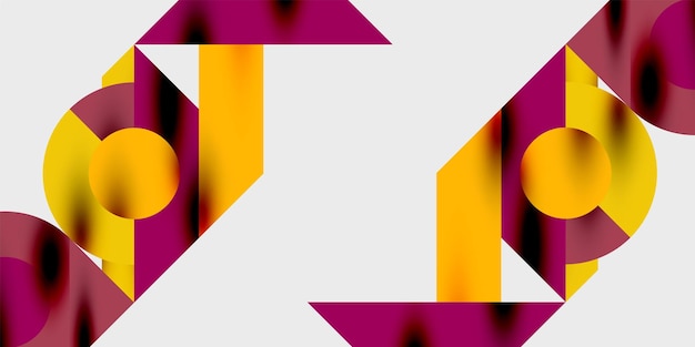 Vibrantes círculos de fondo abstractos con gradientes suaves que crean un diseño dinámico y moderno Ideal para proyectos creativos de tecnología o temas contemporáneos