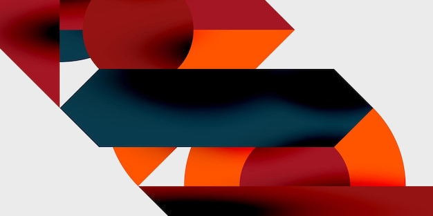 Vibrantes círculos de fondo abstractos con gradientes suaves que crean un diseño dinámico y moderno Ideal para proyectos creativos de tecnología o temas contemporáneos