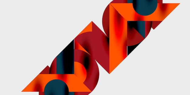 Vibrantes círculos de fondo abstractos con gradientes suaves que crean un diseño dinámico y moderno Ideal para proyectos creativos de tecnología o temas contemporáneos
